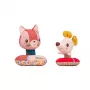 Set de jouets de bain Lilliputiens Jeanne la chatte et Nina la souris 6m+
