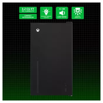 Réfrigérateur compact UKONIC Xbox 91L avec compartiment congélateur