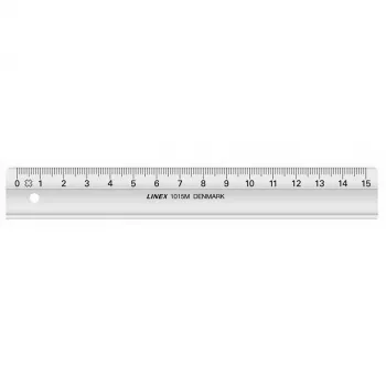 Jauge de ligne Simplex Linex 1015M 15 cm gris SAN