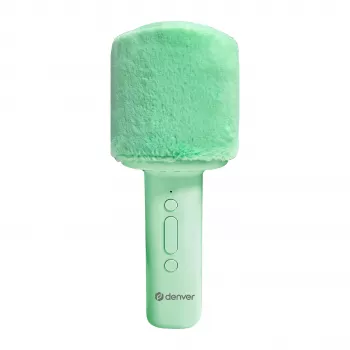 Denver KMS-30 micro karaoké vert avec haut-parleur Bluetooth