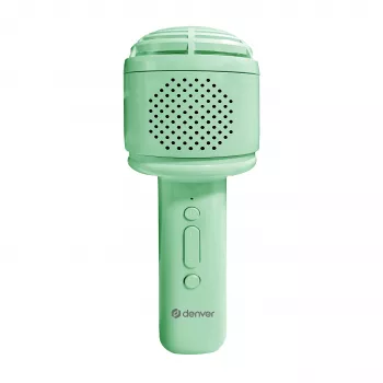 Denver KMS-30 micro karaoké vert avec haut-parleur Bluetooth