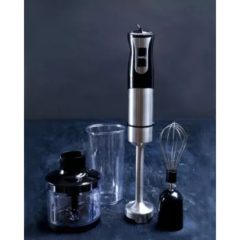 Gastronoma 18210001 Hand Blender, 1000 W, Black/Silver