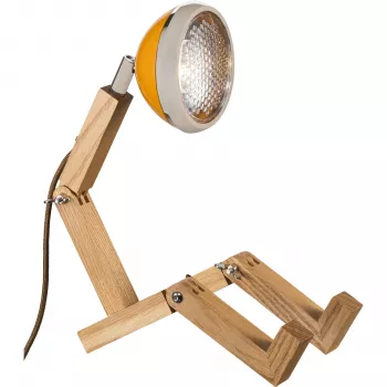 Lampe de table PIFFANY COPENHAGEN Piffany Mr. Wattson Mini McLaren Orange