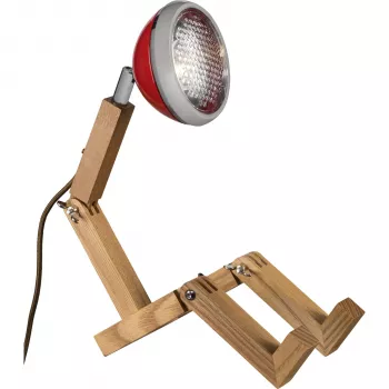 Lampe de table Mr. Wattson Mini PIFFANY COPENHAGEN Flash Red