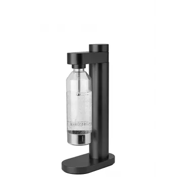 Stelton Brus Carbonator noir métallisé