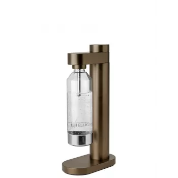 Stelton Brus Carbonator brun foncé métallisé machine à eau pétillante
