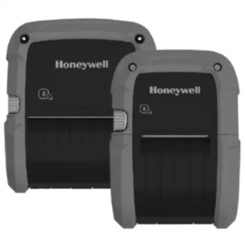 Imprimante d'étiquettes mobile Honeywell RP2F, thermique directe, 203 dpi, 125 mm/s, USB et Bluetooth 5.0, IP54, alimentée par batterie, noire