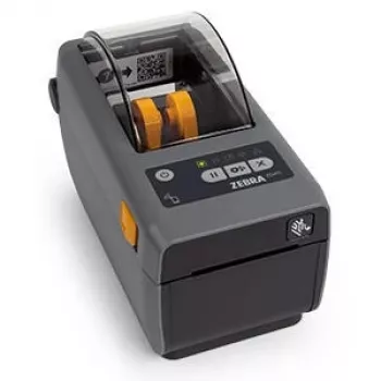 Imprimante d'étiquettes thermique directe Zebra ZD411 - 203 dpi, 6 ips, USB et Bluetooth, massicot inclus
