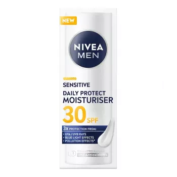 Crème hydratante visage NIVEA Men Sensitive Daily Protect SPF30 50 ml