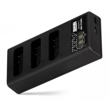 Chargeur de batterie 3 canaux Newell CD-USB-C pour Nikon EN-EL14