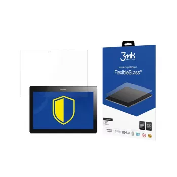 Protection d'écran FlexibleGlass 3MK PROTECTION pour Lenovo Tab 2 A10-30L - 10,1 inch - verre hybride - transparente - 1 pièce