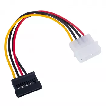 Câble adaptateur d'alimentation Akyga AK-CA-17 Molex vers SATA, 15 cm