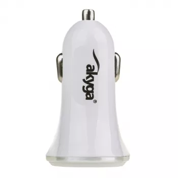 Akyga AK-CH-07 chargeur de voiture 12/24V 18W USB-A Quick Charge 3.0 5-12V / 1,5-3A blanc