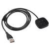 Câble de charge USB magnétique Akyga AK-SW-27 pour Fitbit Versa 3 / Sense, 1 m, noir