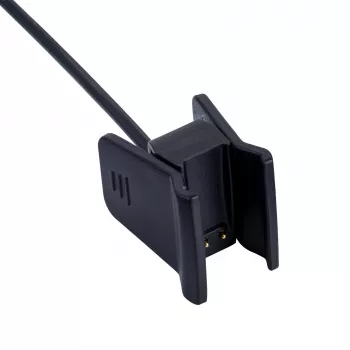 Câble de charge Akyga AK-SW-35 pour Fitbit Alta HR, USB-A, 1 m, noir
