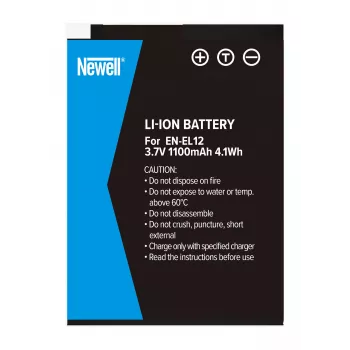 Batterie de remplacement Newell pour Nikon EN-EL12
