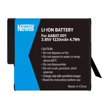 Batterie de remplacement Newell AABAT-001 pour GoPro Hero 5/6/7/8 Black