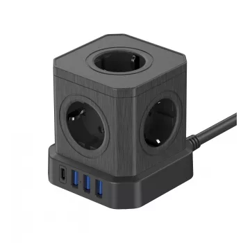 Newell GaN Power Cube 9W1 multiprise noire