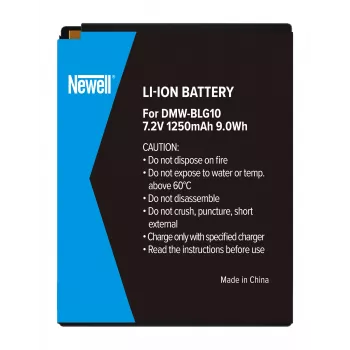 Newell batterie de remplacement pour Panasonic DMW-BLG10