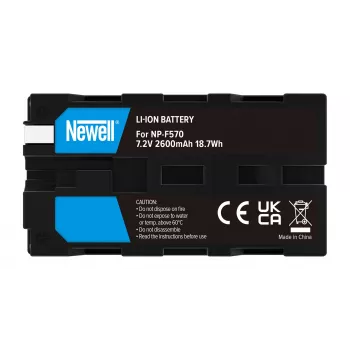 Newell batterie de remplacement NP-F570 pour Sony