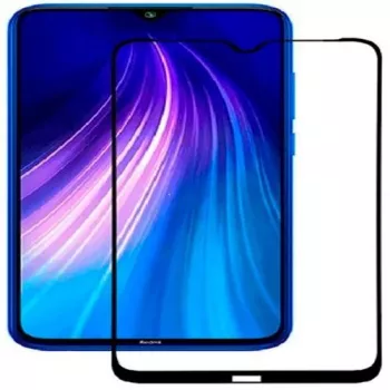 Protection d'écran anti-statique en verre trempé Japan Glue 2.5D Full Cover Evelatus pour Xiaomi Redmi Note 8 / Redmi Note 8 2021