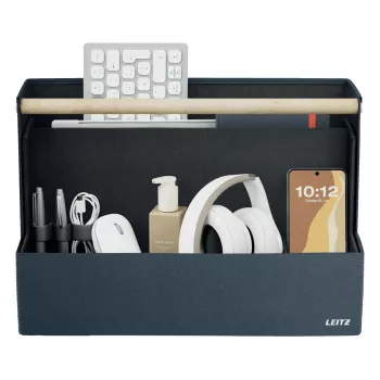 Leitz MyBox organisateur de bureau portable tissu gris foncé