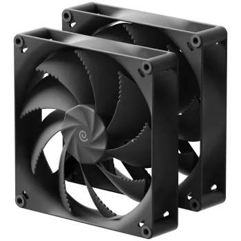 Ventilateur HAVN H18 PWM - pack de 2, 180 mm, noir