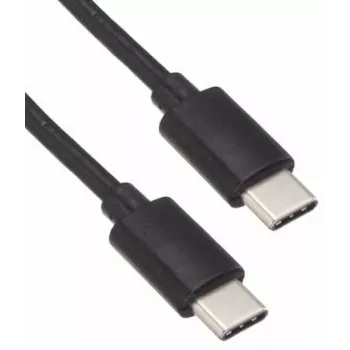 Zebra câble de communication et de charge USB-C vers USB-C, 1m, 60W PD, noir
