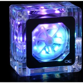 Indicateur de débit Alphacool Eisfluegel Aurora HighFlow avec signal de tachymètre (transparent)
