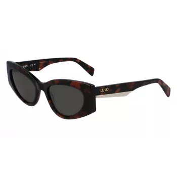 Lunettes de soleil femme LIU JO LJ792S-242 Havane marron dégradé 52/20/140