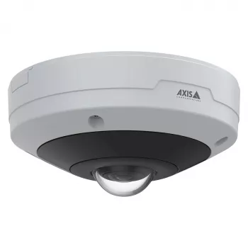 Caméra fisheye AXIS M4347-PLVE avec microphones intégrés et AXIS Object Analytics