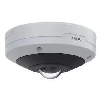 Caméra fisheye AXIS M4347-PLVE avec microphones intégrés et AXIS Object Analytics