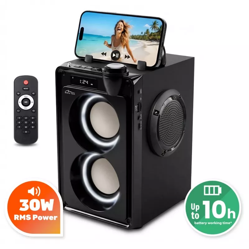Enceinte Bluetooth portable MEDIA-TECH Overbox MT3186