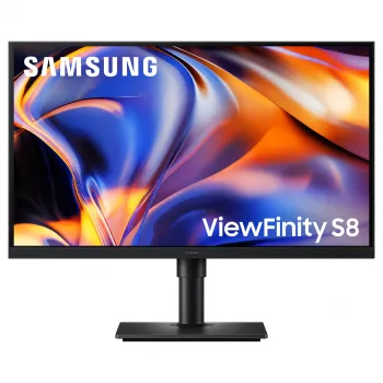 Samsung ViewFinity S8 S80HF 27 inch moniteur IPS 5K avec USB-C 90W, réglable en hauteur, HDR400