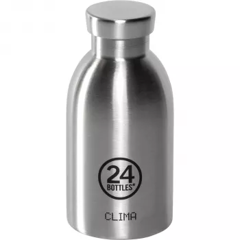 Gourde 24Bottles Clima Bottle Brushed Steel 330 ml