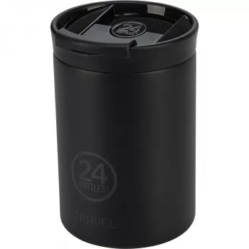Gobelet de voyage 24Bottles Travel Tumbler Tuxedo Black, 350 ml