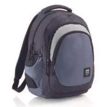 Miquelrius Triple Berlin Recy Sac à dos 30L 3 compartiments bleu