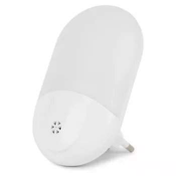 ENTAC veilleuse 0,7 W blanc chaud avec capteur crépusculaire