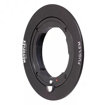 Novoflex FUG/LEM adaptateur objectif Leica M vers appareil photo Fujifilm GFX, noir