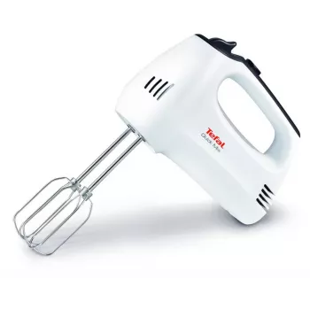 TEFAL HT3101 QuickMix batteur à main, 300 W, 5 vitesses, turbo, blanc