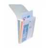 Exacompta CRYSTAL pochette à compartiments verticale, 6 compartiments, A4, transparent (55798E)