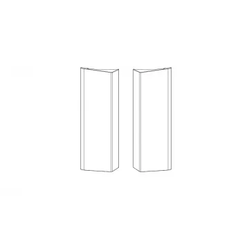 NEXO GMT-FLGM10 - paire d'inserts magnétiques pour GEO M10 angle d'ouverture 120°