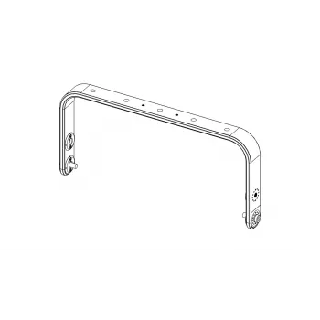 NEXO VNU-HBRK425 cadre de levage horizontal pour système d'enceintes P8