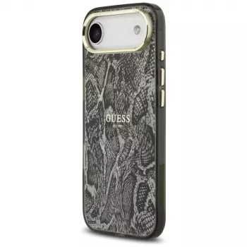 Guess Coque MagSafe Python Pattern pour iPhone Air - noir