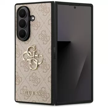 Guess Coque Classic Big 4G Logo pour Samsung Galaxy Z Fold7, rose