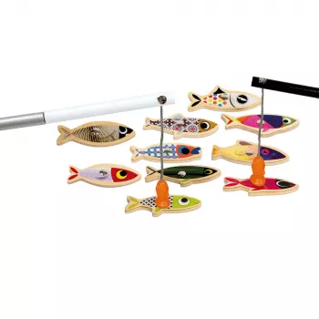 Janod Sardynka Magnetic Fishing Game