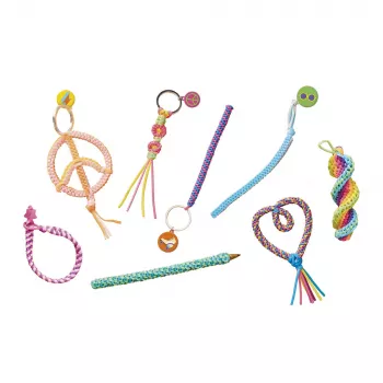 Kit créatif Janod Scoubidou Filofun ornements 7+