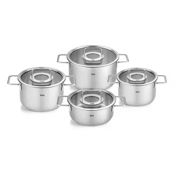 Fissler Pure Collection ensemble de 4 pièces de casseroles