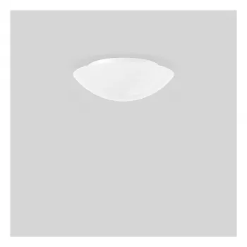 Luminaire en verre opale RZB 211059.002 2x60W satiné soie D=370mm