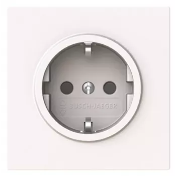 Busch-Jaeger prise SCHUKO 20 EUCB-44G Safety+ blanc alpin future® linear